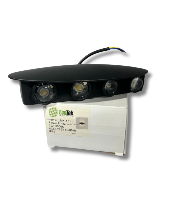 Ecotek Outdoor Light 4x2W Die-Casting Aluminum