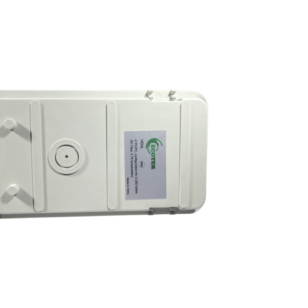Waterproof HDL4L 2xT8 PC Housing+PC Reflector SS-Clip IP-65 - Image 2